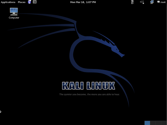 Kali Linux 桌面