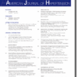 Publicado en el número de enero de American Journal of Hypertension una carta al editor parte del Estudio PALMERA.
