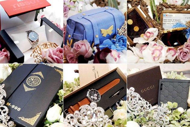 Gambar Hantaran Irma Hasmie dan suaminya - HOTLIPS CORNER