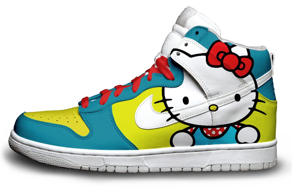  Nike  Hello  Kitty  Nikes Dunk Shoes  For Girls Colorful Nikes