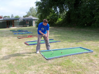 Crazy Golf at the Sutton Staithe Hotel in Stalham