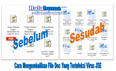 Cara Mengatasi Virus JSE Yang Merubah File Doc