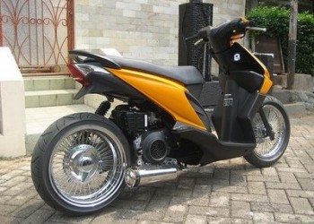 Foto Motor Honda Beat Modifikasi Back Paling Keren 2017