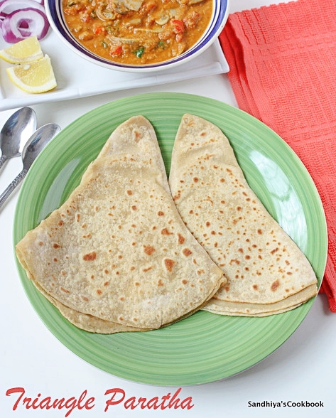 Triangle Paratha