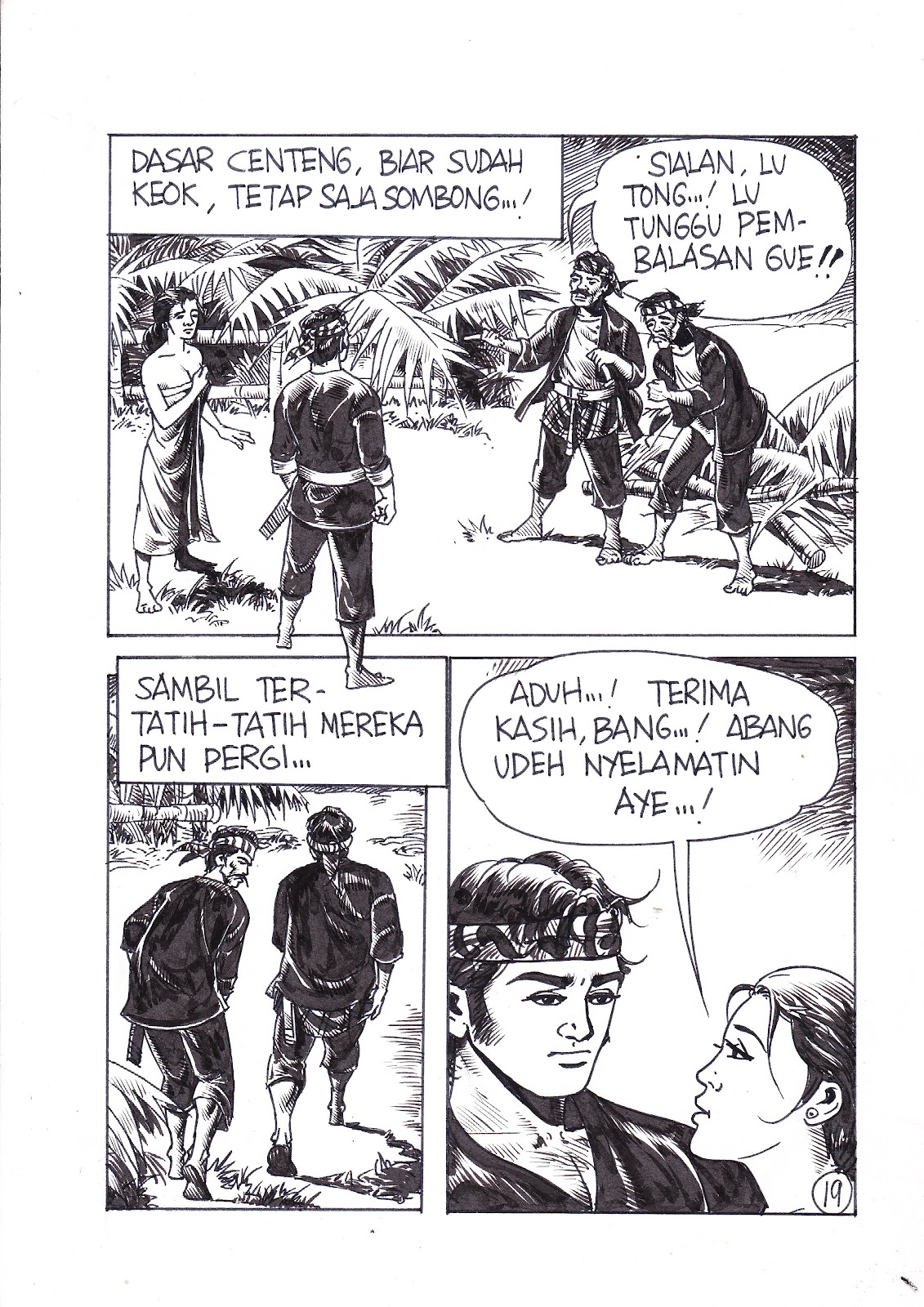 JAWARA DARI KULON - Komik Sejarah Betawi - Permainan Bocah