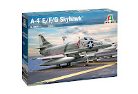 Italeri 1/48 A-4 E/F/G Skyhawk (2826) Colour Guide & Paint Conversion Chart