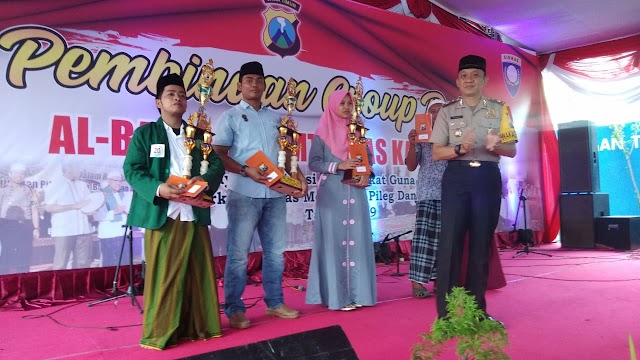 UKM Seni Hadrah Syauqul Kholil KM STAIS Bangkalan Sabet Juara I Kapolres Cup