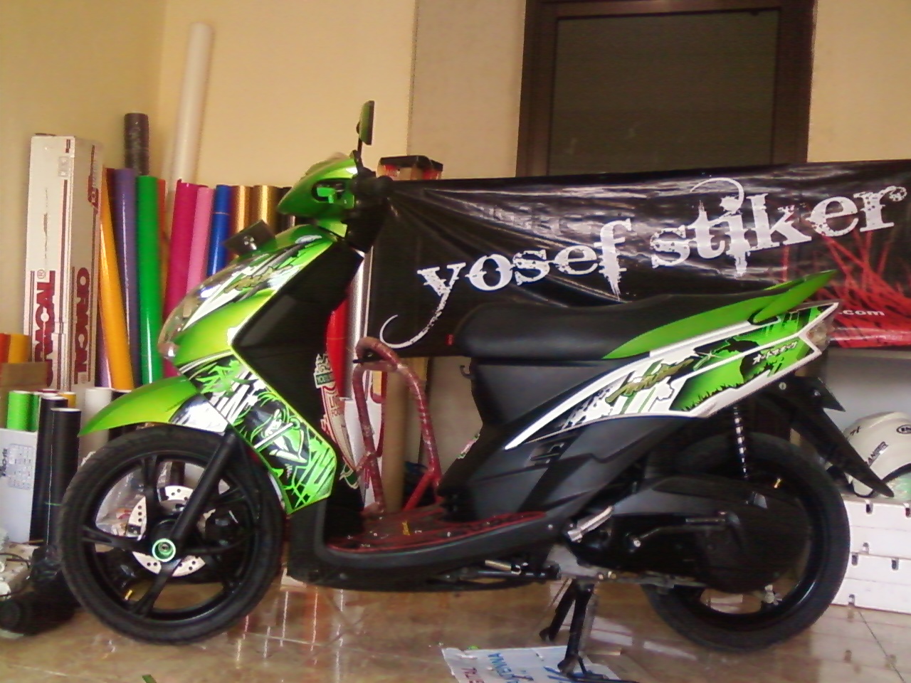 YOSEF CUTTING STICKER SURABAYA CUTTING STICKER NINJA 250 STICKER