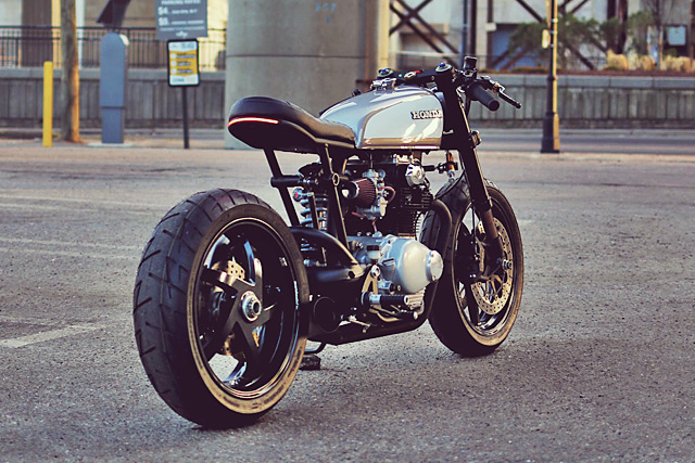 Honda CB350 độ Cafe Racer của con nhà có điều kiện