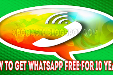 [Latest] How To Get Whatsapp Free For 10 Years
