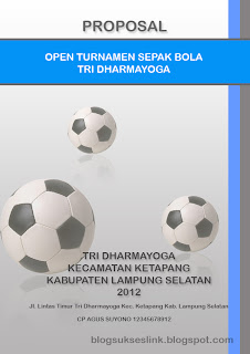 Contoh cover proposal sepak bola - BLOGSUKSESLINK
