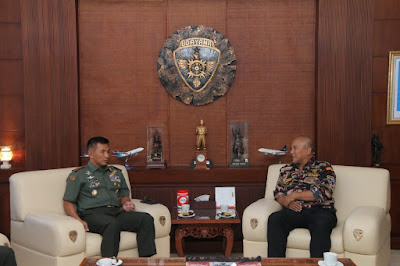 KB FKPPI Provinsi Bali Silaturahmi ke Kodam IX/Udayana