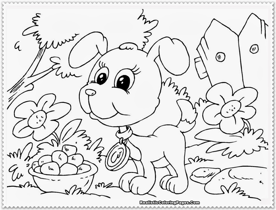 Puppy Coloring Pages Realistic Coloring Pages Coloring Wallpapers Download Free Images Wallpaper [coloring436.blogspot.com]