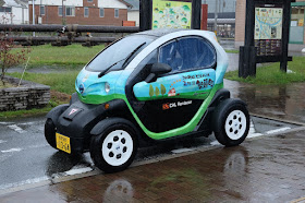 鳥取県智頭町観光協会のレンタカー　超小型モビリティ