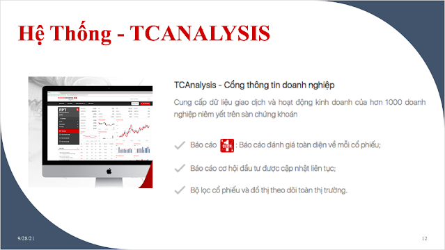 Hệ thống TCANALYSIS