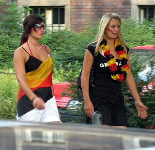 Fifa World Cup 2010 : German Supermodels Girls Fans 