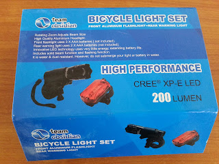 #TeamObsidian Bicycle light set