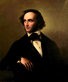 Felix Mendelssohn Bartholdy by Wilhelm Hensel 1847