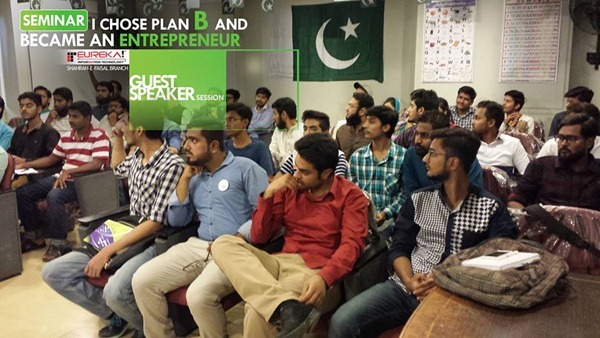 Eureka Pakistan Seminar on Entrepreneurship by Mohammad Mustafa Ahmedzai