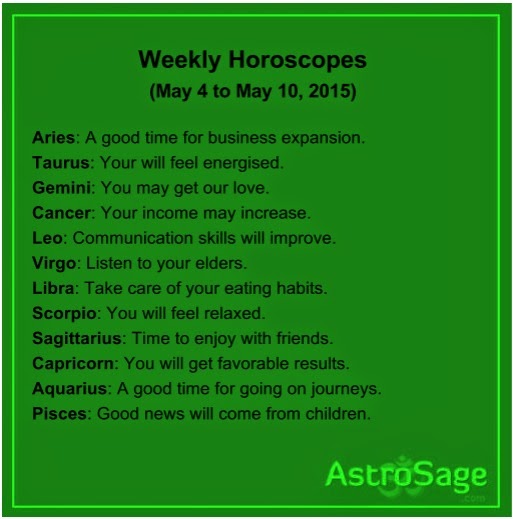 Weekly horoscope will tell you about your love and general life for the upcoming week