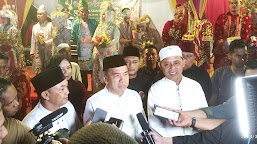 Ketua DPRD Inhil H. Ferryandi Menghadiri Festival Budaya Pengantin Sahur di Desa Pulau Palas