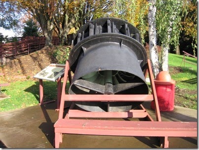 IMG_4323 Turbine at the Mission Mill Museum in Salem, Oregon on November 11, 2006