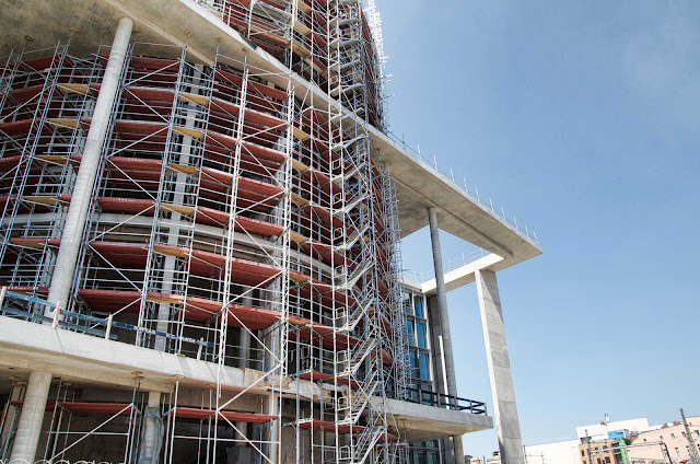 Baustelle Erweiterung Marie-Elisabeth-Lüders-Haus, Luisenstraße 29/30, 10117 Berlin, 04.07.2014