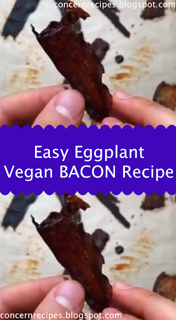 Easy Eggplant Vegan BACON Recipe