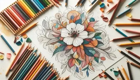 Layering with Colored Pencils