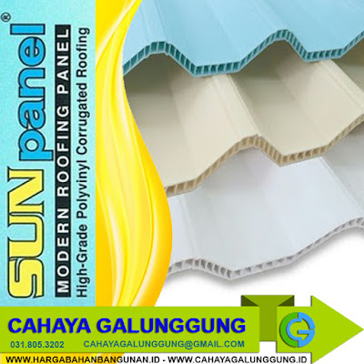 HARGA ATAP PVC SUN PANEL