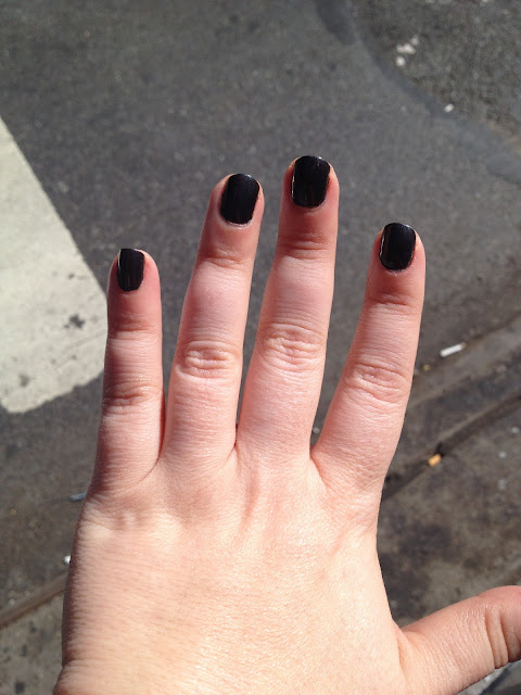 Nail of the Day: NYC Color Bowery Black