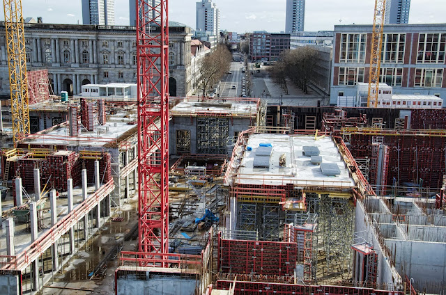 Baustelle Berliner Schloss, Stadtschloss, Schlossplatz, 10178 Berlin, 09.02.2014