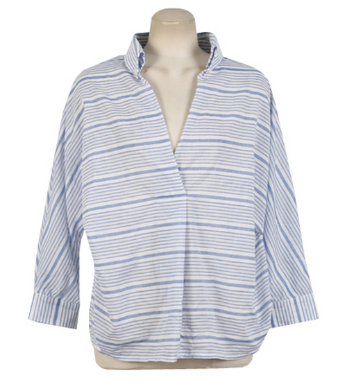 Relaxed Fit Stripe Shirt