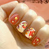 Fall flower nails - unghiute de toamna (notd)