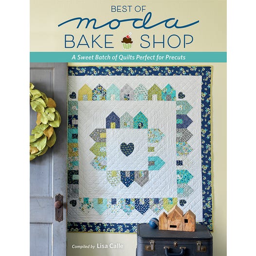 Best of Moda Bake Shop Book Featuring A Lightbulb Moment Quilt By Thistle Thicket Studio. www.thistlethicketstudio.com