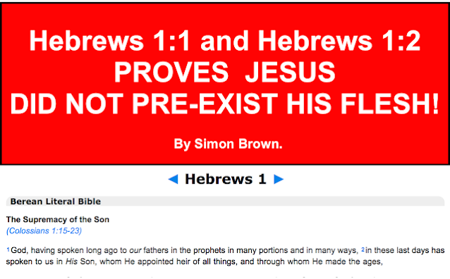 HEBREWS 1:1