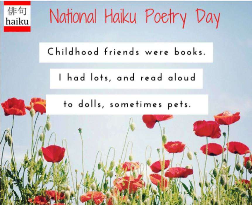 National Haiku Poetry Day Wishes Lovely Pics