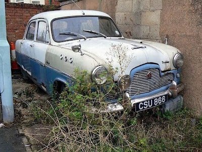 abandoned cars