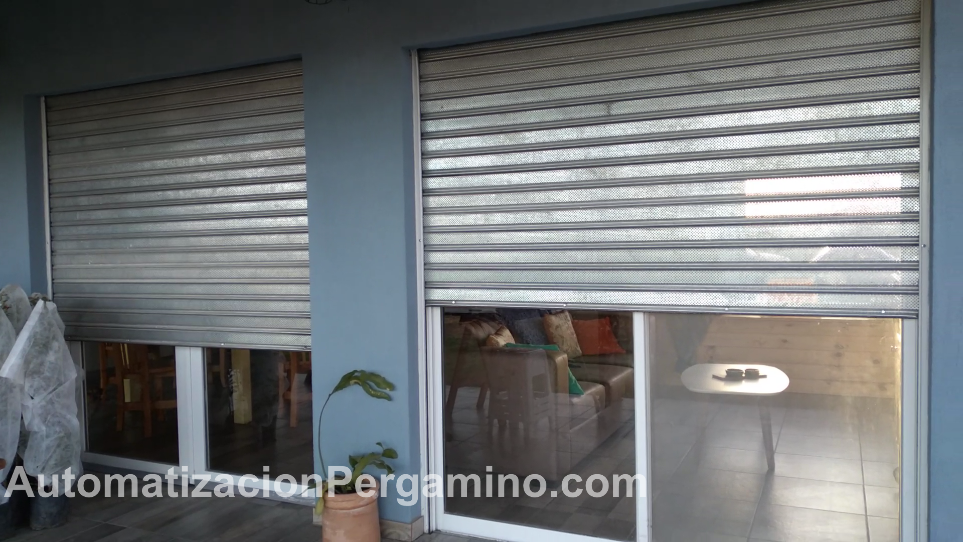 Descobrir 63+ imagem cortinas metalicas enrollables para casas