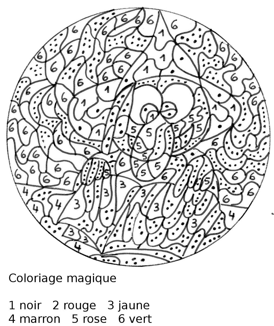 coloriage magique en ligne