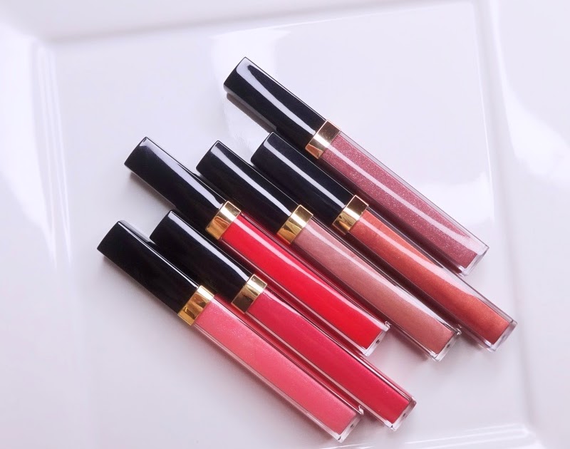 Swatches, Chanel Rouge Coco Gloss