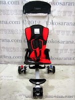 Kereta Bayi LightWeight CocoLatte CL08 iSport - Red