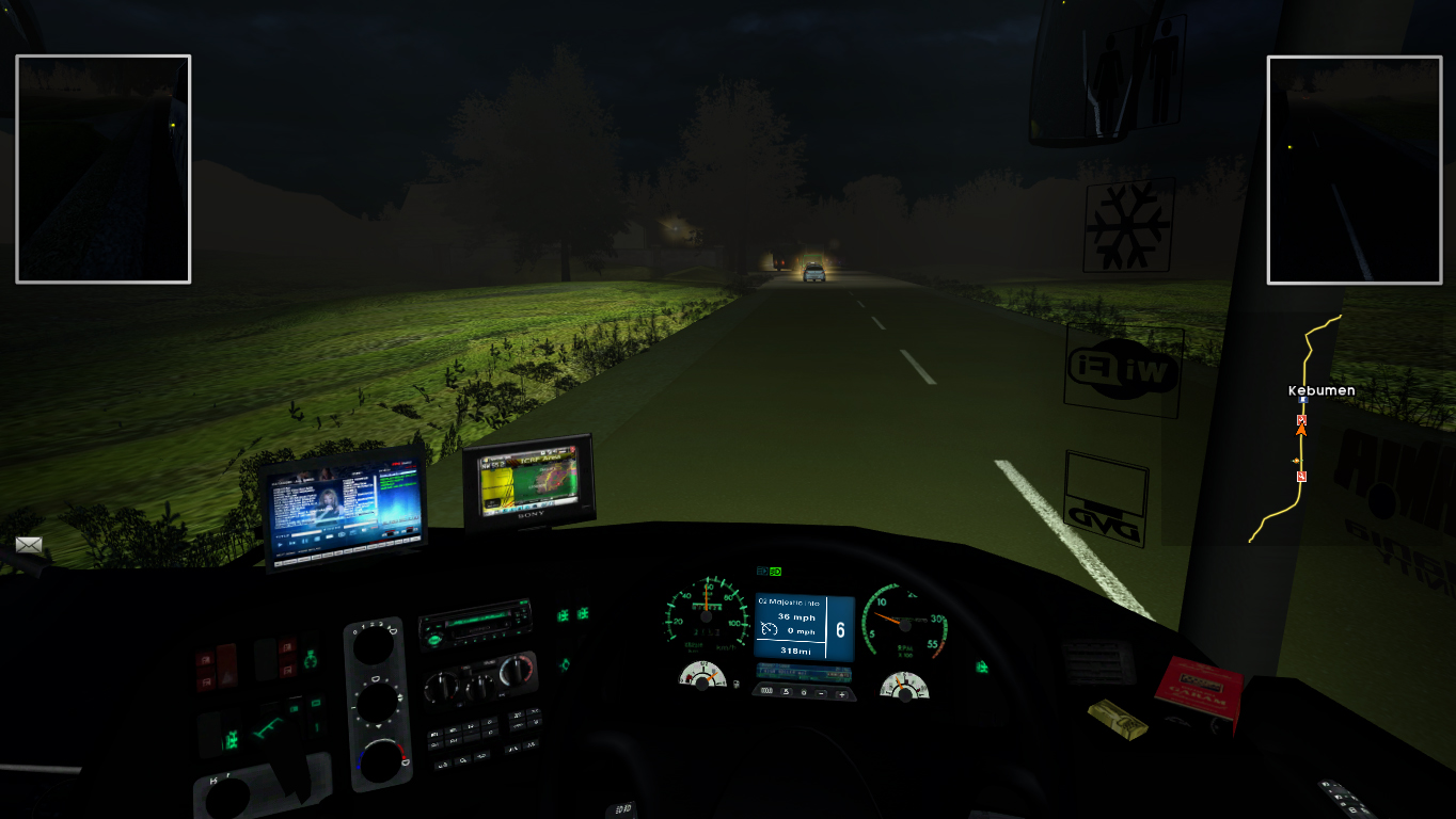   UK Truck Simulator Bus Interior ~ N-Geo Lovers