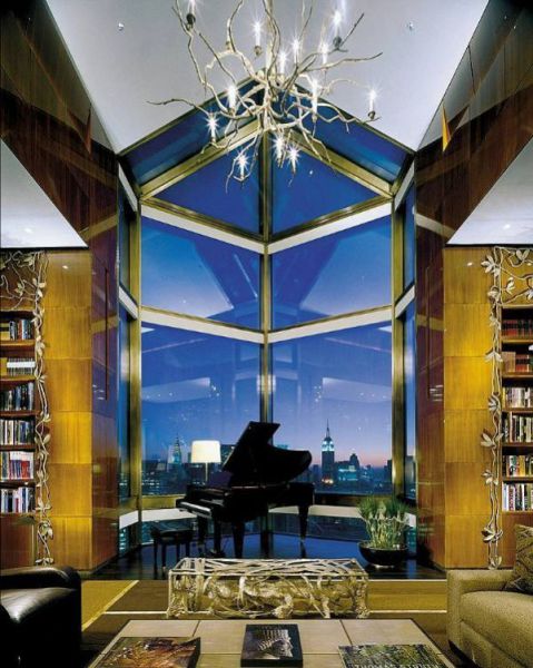 Most Expensive Hotel Rooms Four Seasons Ty Warner Penthouse suite New York