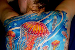 tattoo ideas full back Tattoo tattoos psychedelic jellyfish trippy
fractal backpiece adal jelly majestictattoonyc scene nyc fish hope ray
water lion