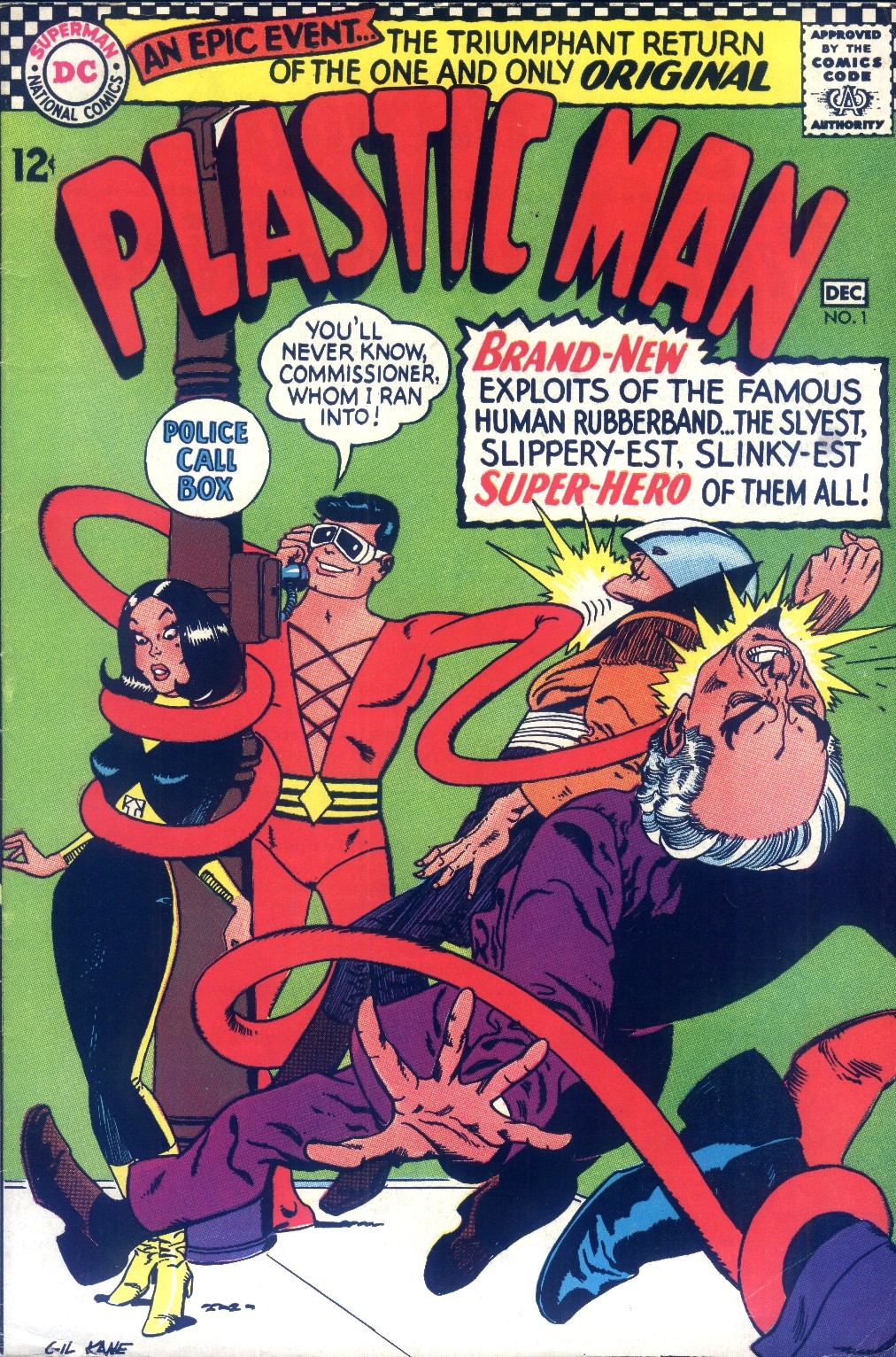 Silver Age Comics: Plastic Man 1