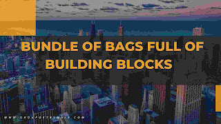 Bundle Of Bags Full Of Building Blocks