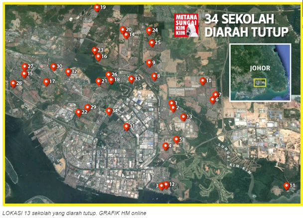 34 sekolah diarah tutup