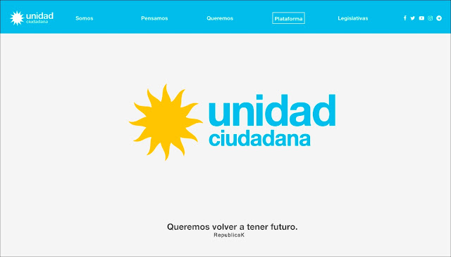 Pagina oficial Unidad Ciudadana