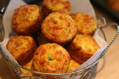 jalapeno corn and cheddar muffins